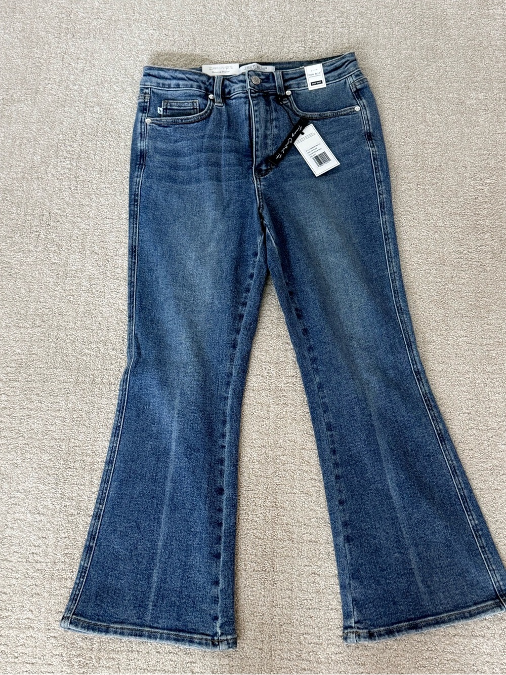 Women’s Judy Blue Mid Blue Flared Jeans 5/27